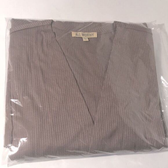 All Worthy Hunter McGrady Open Front Rib Cardigan - Picture 3 of 4